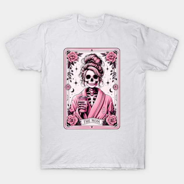 THE MOM Tarot Funny Mother Day T-Shirt by Mimimoo